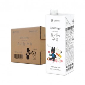 국제인증 받은 유기농 우유 730ml (6팩)